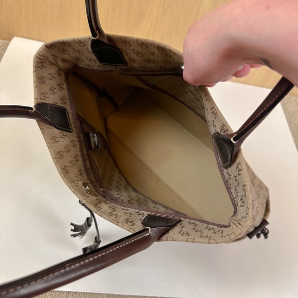 Dooney & Bourke Signature Tassel Tote Bag - Picture 13 of 16